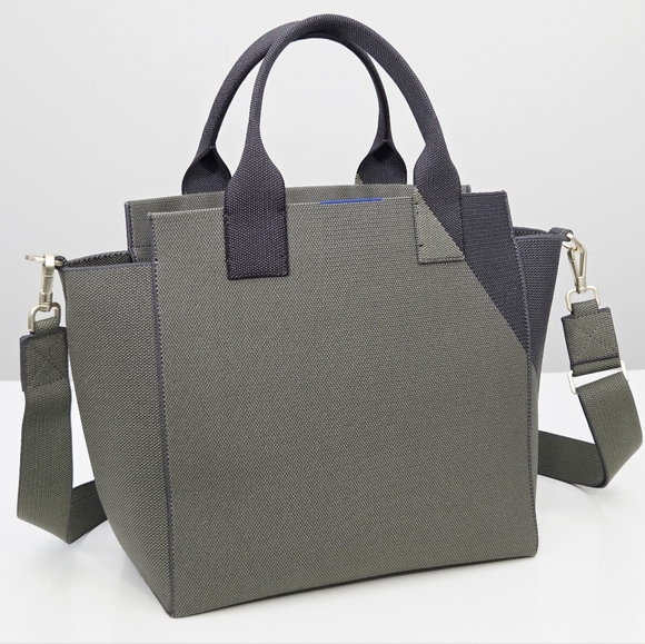 ROTHY'S THE HANDBAG SHOULDER BAG SATCHEL CROSSBODY BAG IN SAGE GREEN - Picture 6 of 10